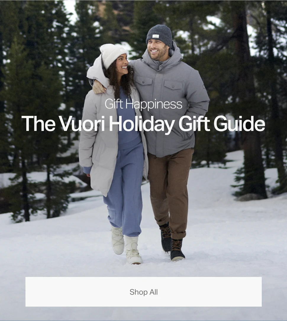 The Vuori Holiday Gift Guide