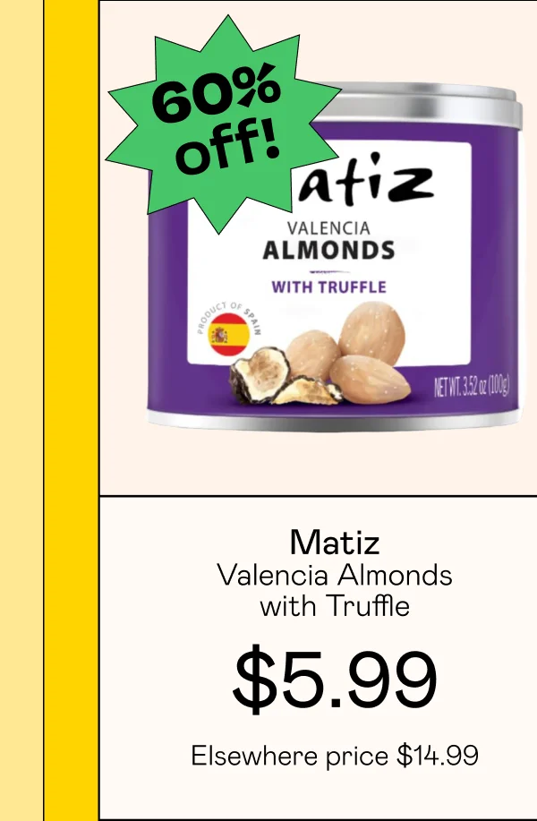 Valencia Almonds With Truffle