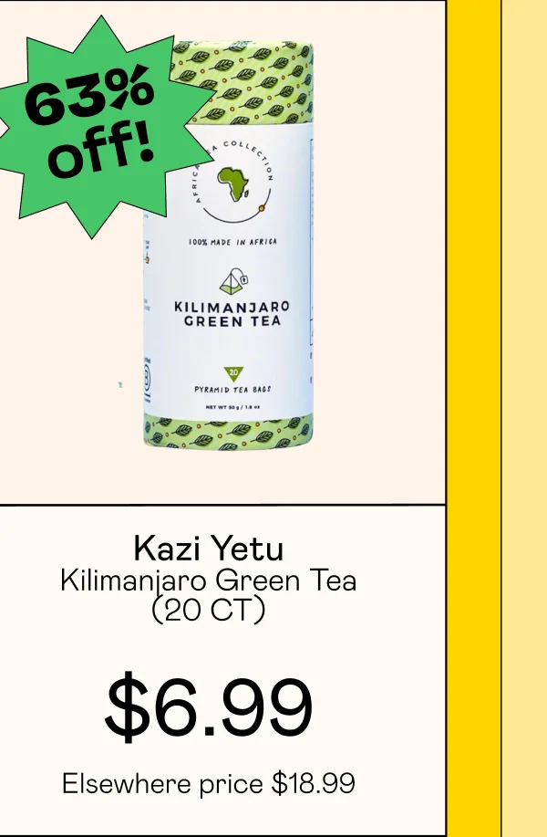 Kilimanjaro Green Tea (20 CT)