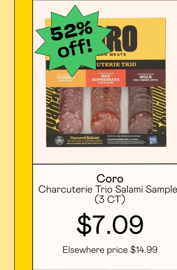 Charcuterie Trio Salami Sampler (3 CT)
