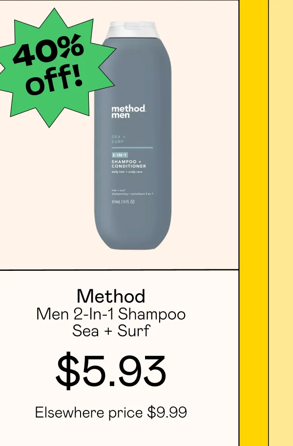 Men 2-In-1 Shampoo Sea + Surf