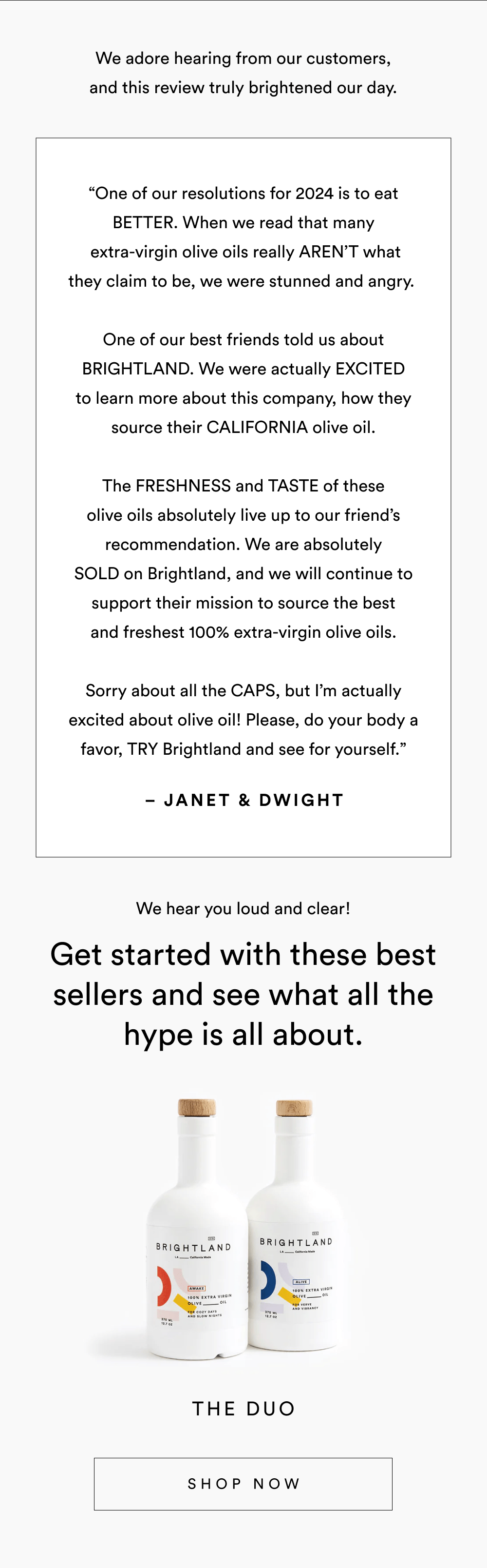 THE DUO [ Shop Now ]