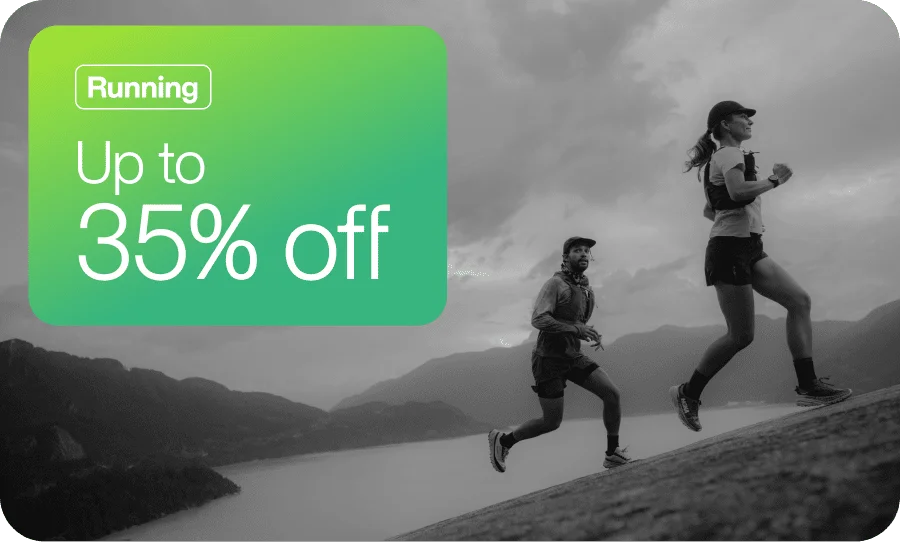 Running: Up to 35% off