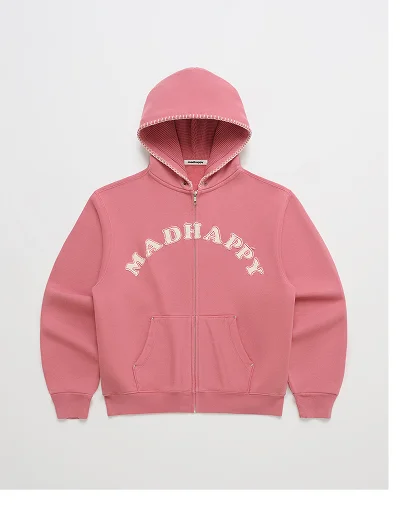 Washed Cooper Applique Hoodie - Rosehip