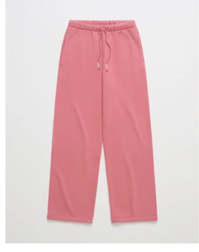 Washed Cooper Applique Straight Sweatpant - Rosehip