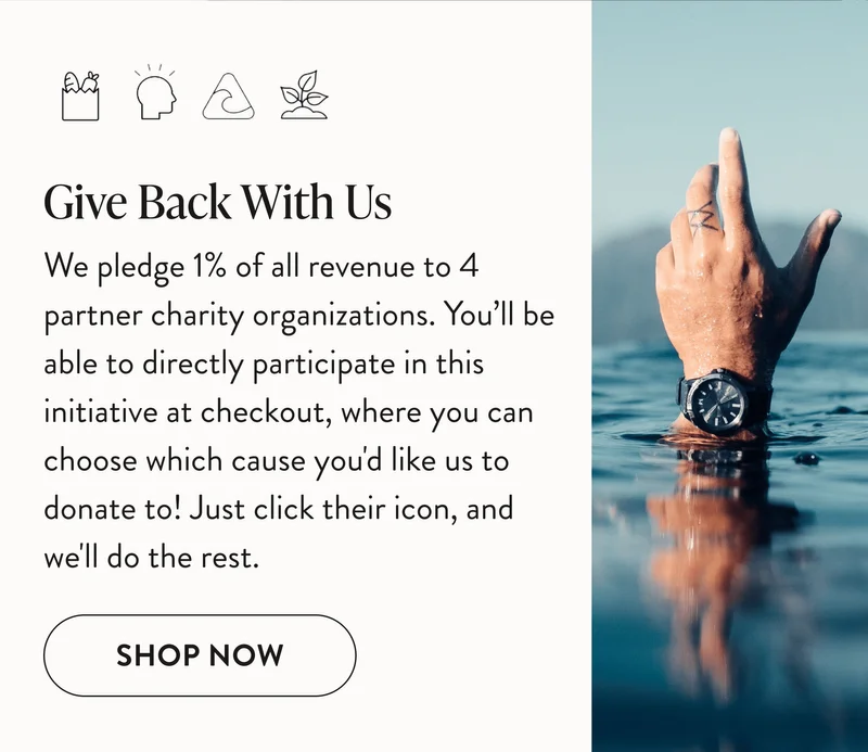 Give Back With Us