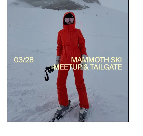 RSVP to Mammoth Ski Meetup