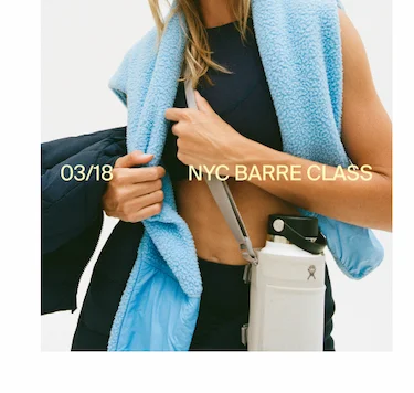 RSVP to NYC Barre Class