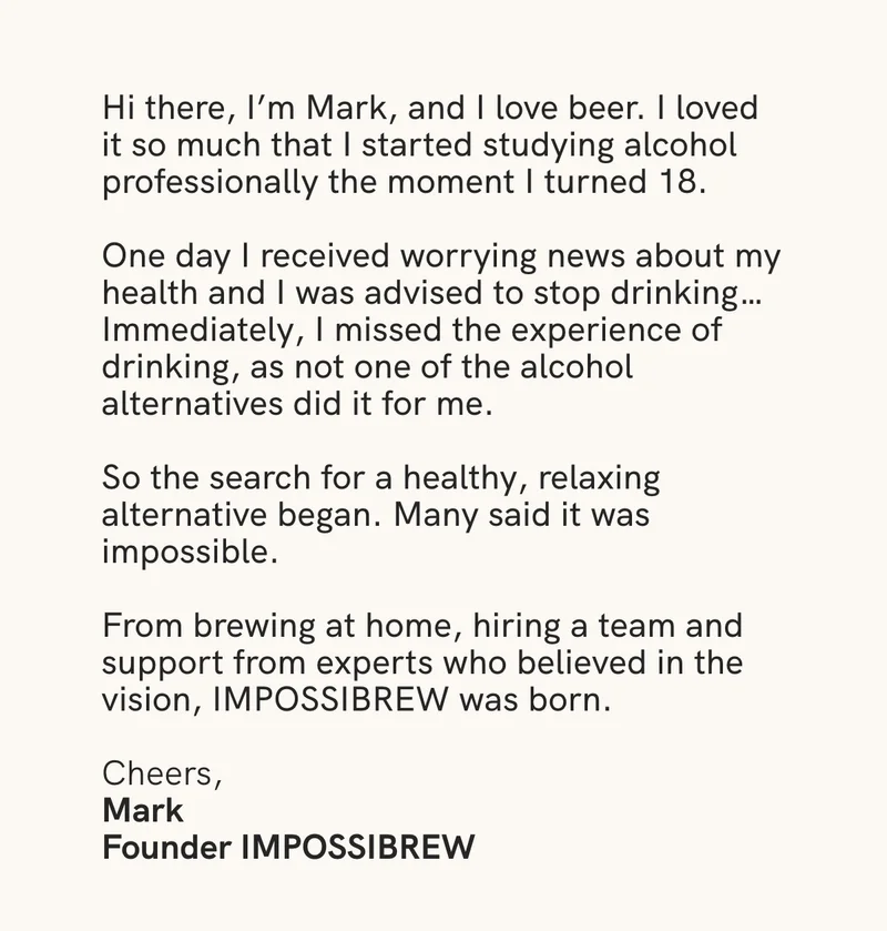 Mark's story