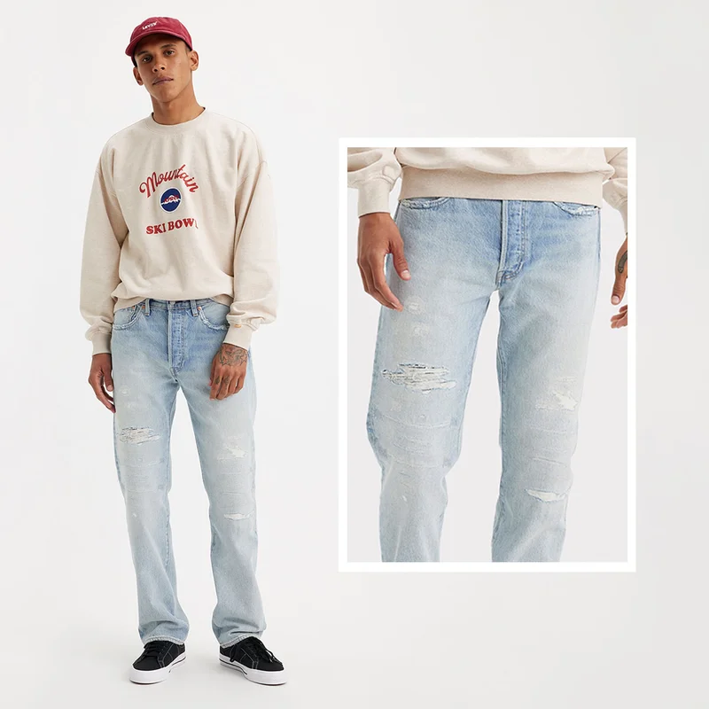 SHOP 501 ORIGINAL TRANSITIONAL COTTON