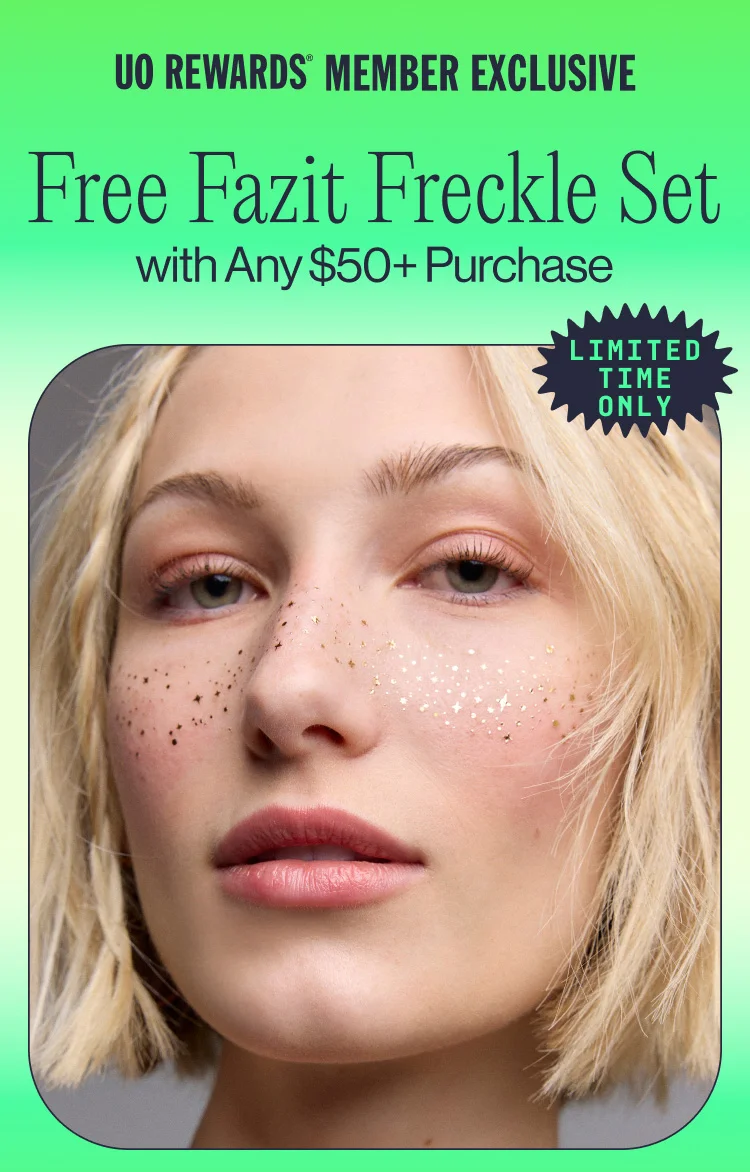 UOR Member Exclusive – Free Fazit Freckle Set with Any $50+ Purchase