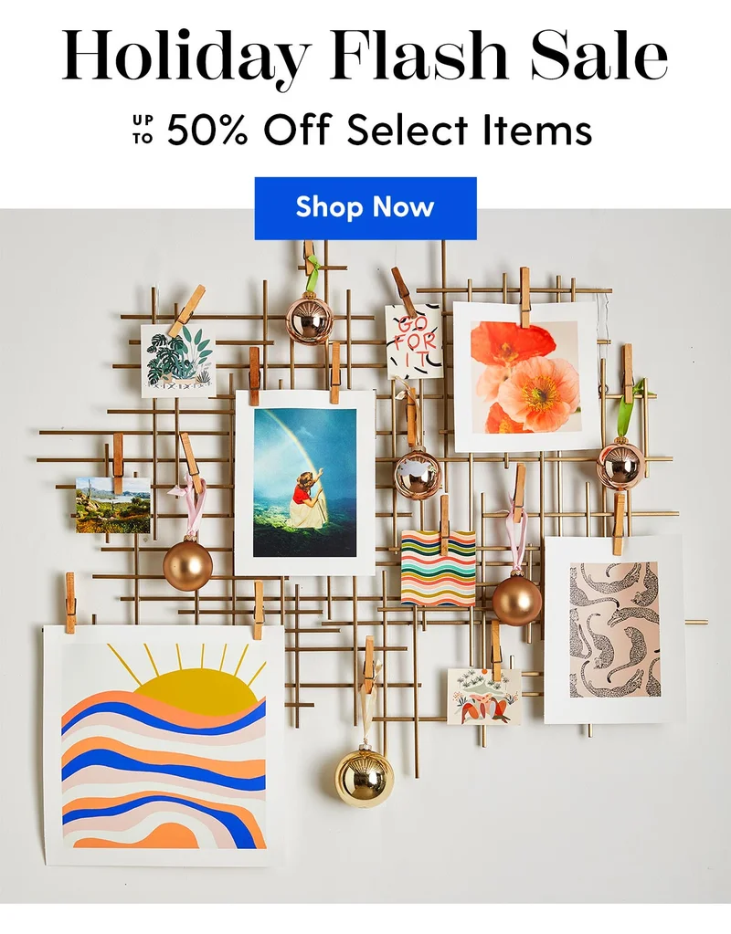Holiday Flash Sale | Up to 50% Off Select Items | Shop Now