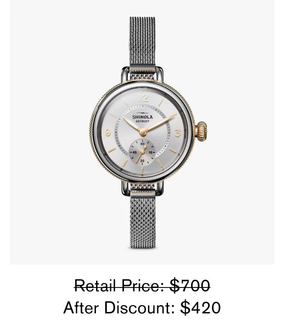 Retail Price: $700 After Discount: $420