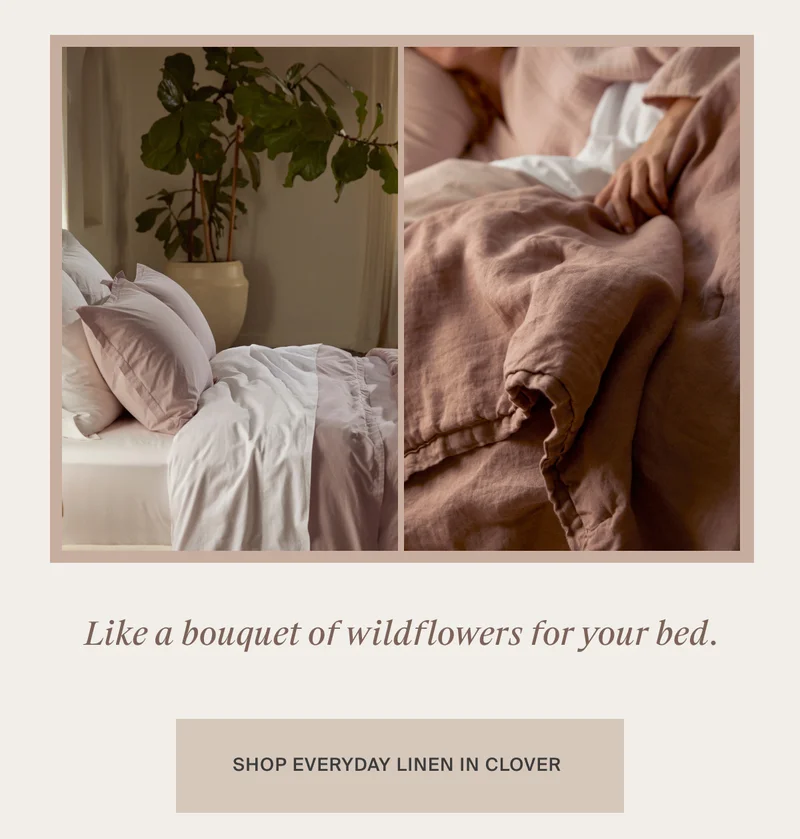 Shop Everyday Linen Quilt in Clover