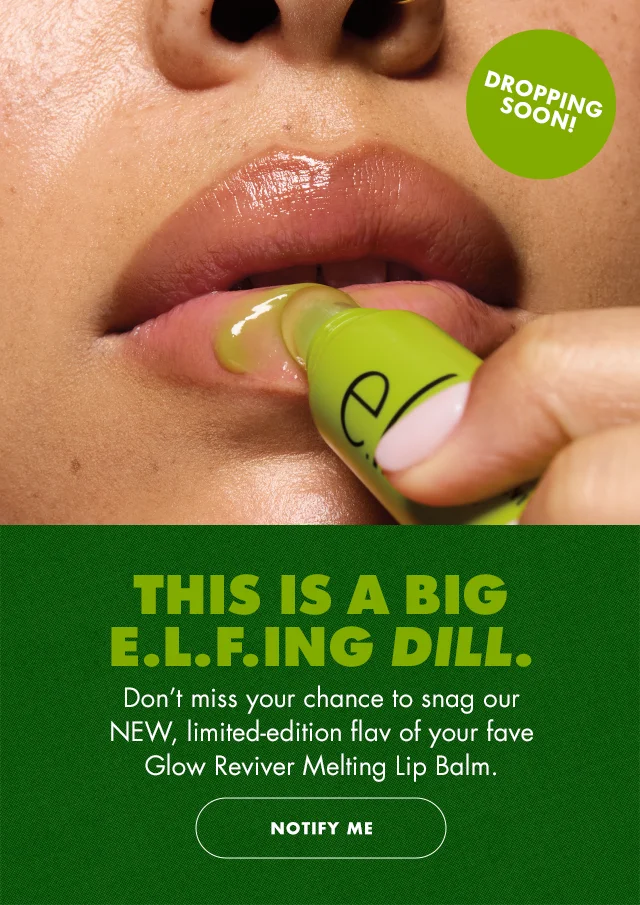 Glow Reviver Melting lip Balm in Big Dill