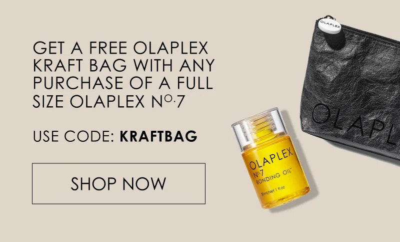 Get A Free OLAPLEX Kraft Bag | Shop Now