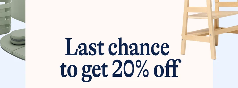 Last chance to get 20% off