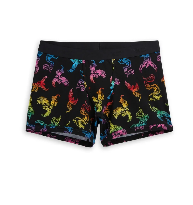 Image of 4.5" Trunks - Rainbow Phoenix