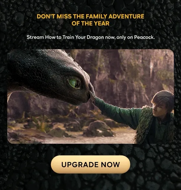 How to Train Your Dragon - Upgrade Now