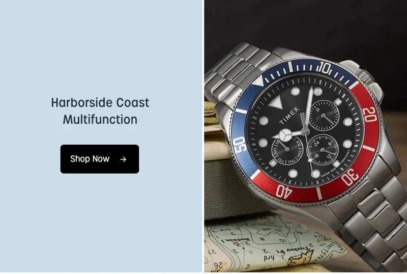 Shop Now (Harborside Coast Multifunction) - Timex