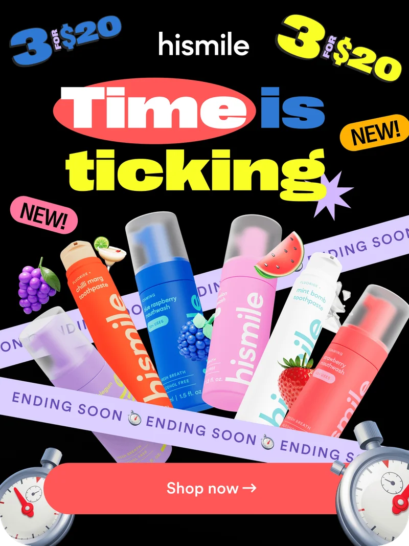 Time is ticking! 3 for $20!