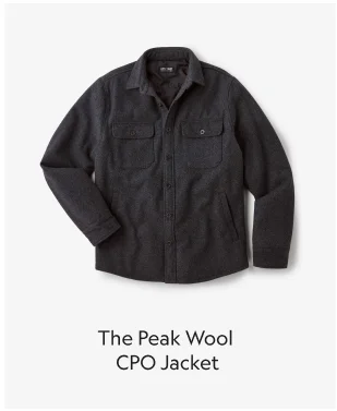 The Peak Wool CPO Jacket
