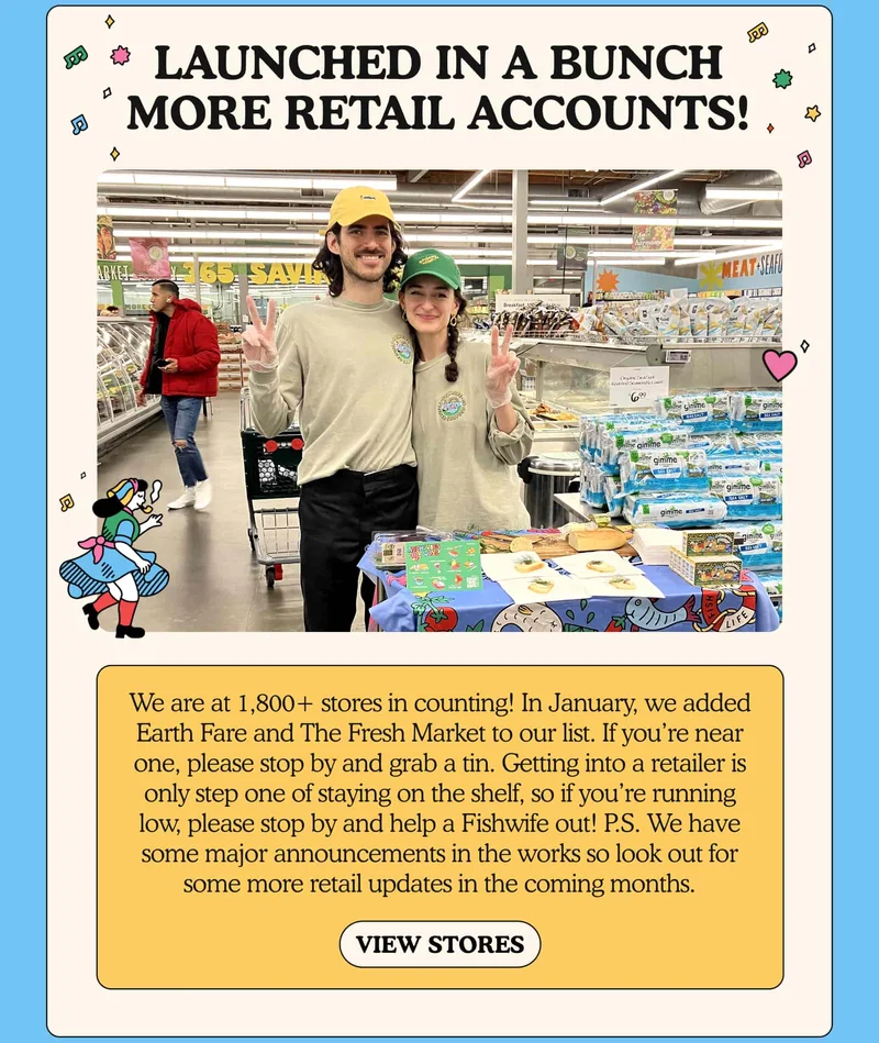 Retail launches!