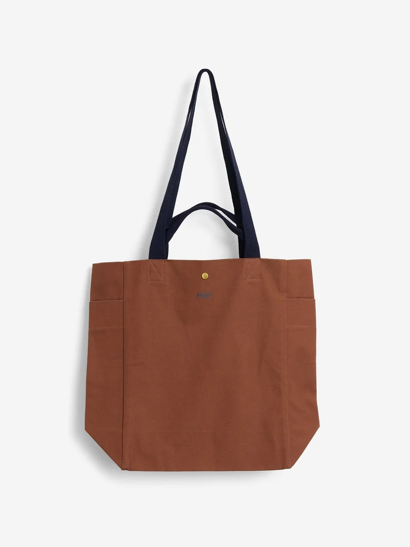 Image of HAY Everyday Medium Tote Bag - Milk Chocolate