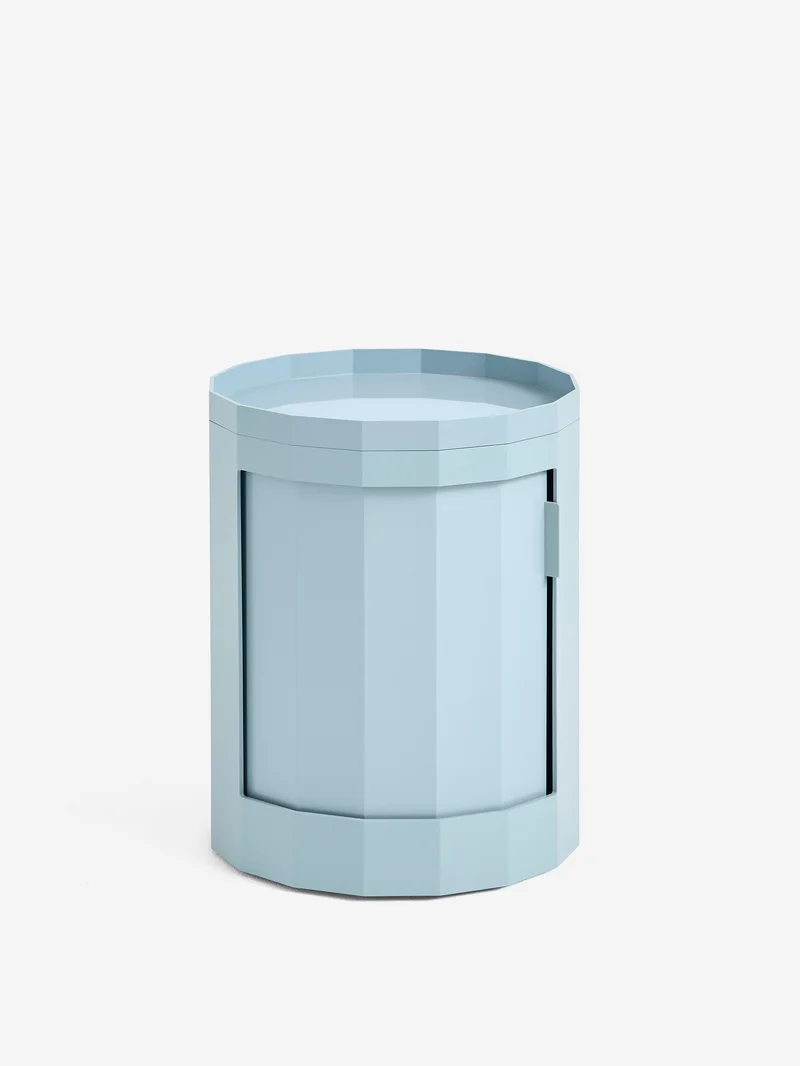 Image of HAY Facet Cabinet - Misty Blue