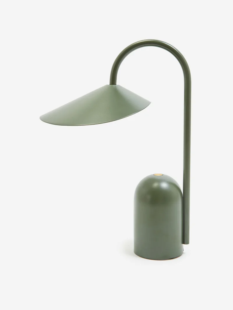 Image of ferm LIVING Arum Portable Lamp - Grass Green