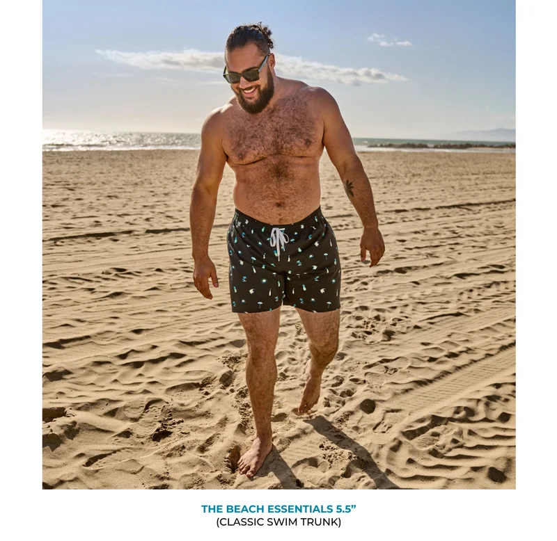 Classic Swim trunk: The Beach Essentials 5.5"