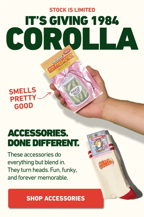 Shop accessories