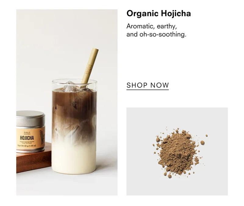 Organic Hojicha - Aromatic, earthy a