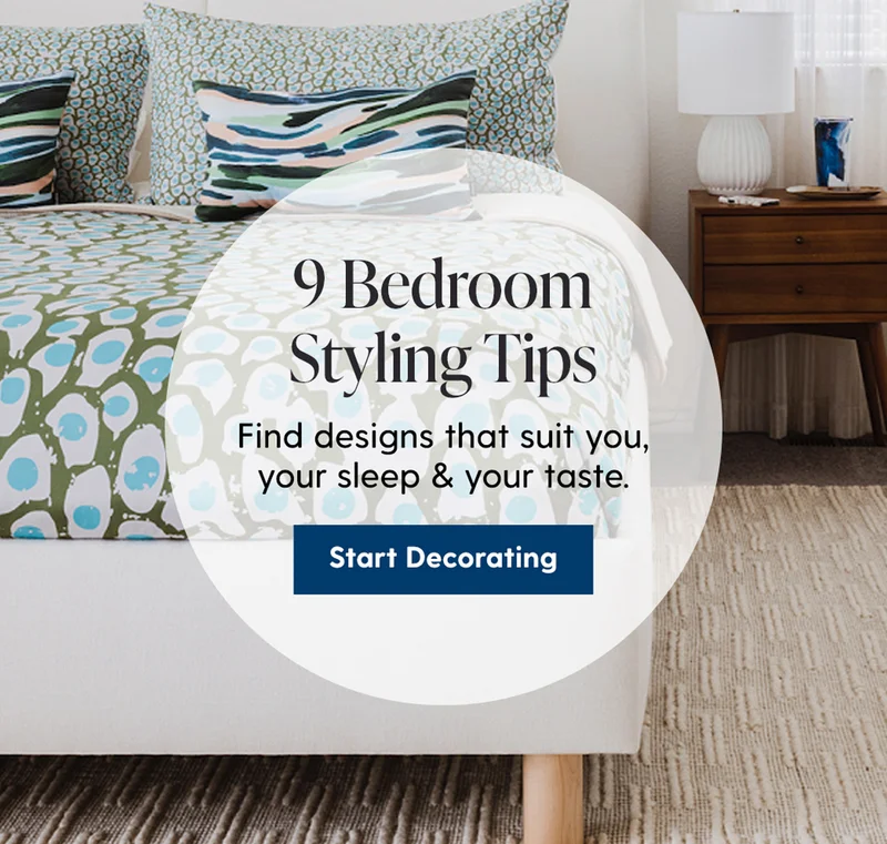 9 Bedroom Styling Tips | Find designs that suit you, your sleep & your taste.