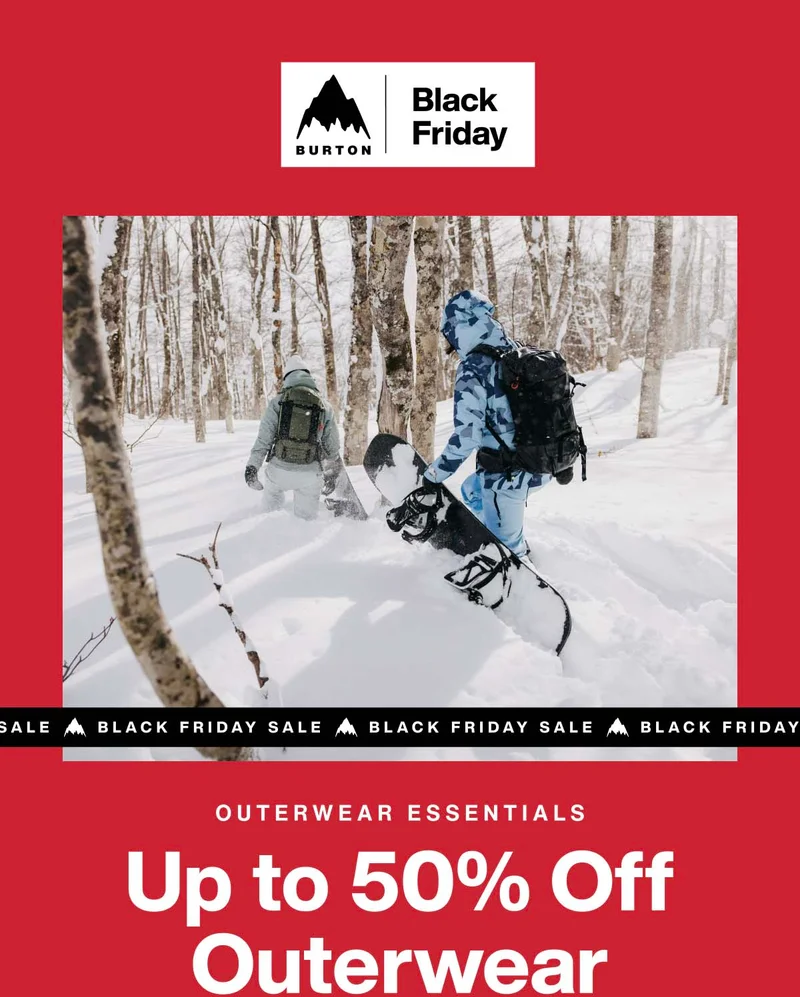 Black Friday Sale - Outerwear Up to 50% Off