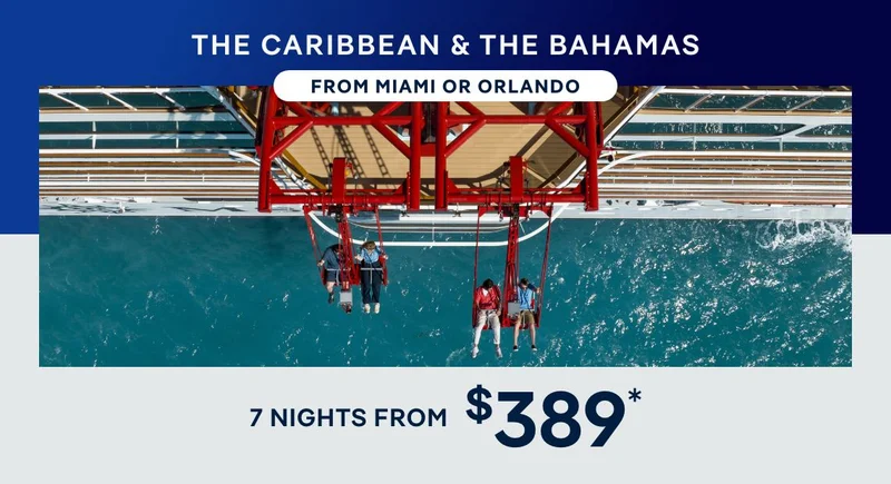 The Caribbean & The Bahamas – 7 Nights From Miami or Orlando (Port Canaveral) – Click to View Cruises & Book Now