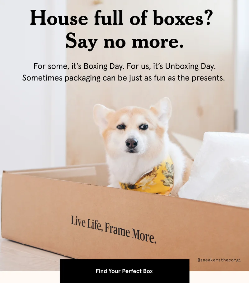 For some, it’s Boxing Day. For us, it’s Unboxing Day. Sometimes packaging can be just as fun as the presents.