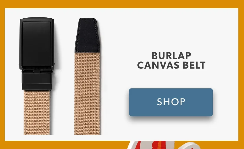 Shop Burlap Canvas Belt Shop Burlap Canvas Belt