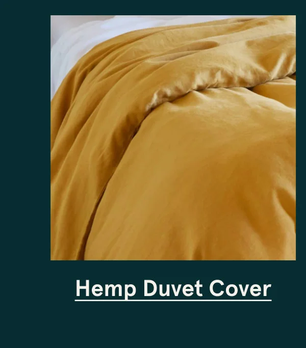 Hemp Duvet Cover