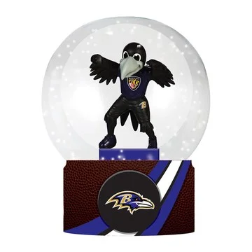 Evergreen NFL Team Mascot Water Globe