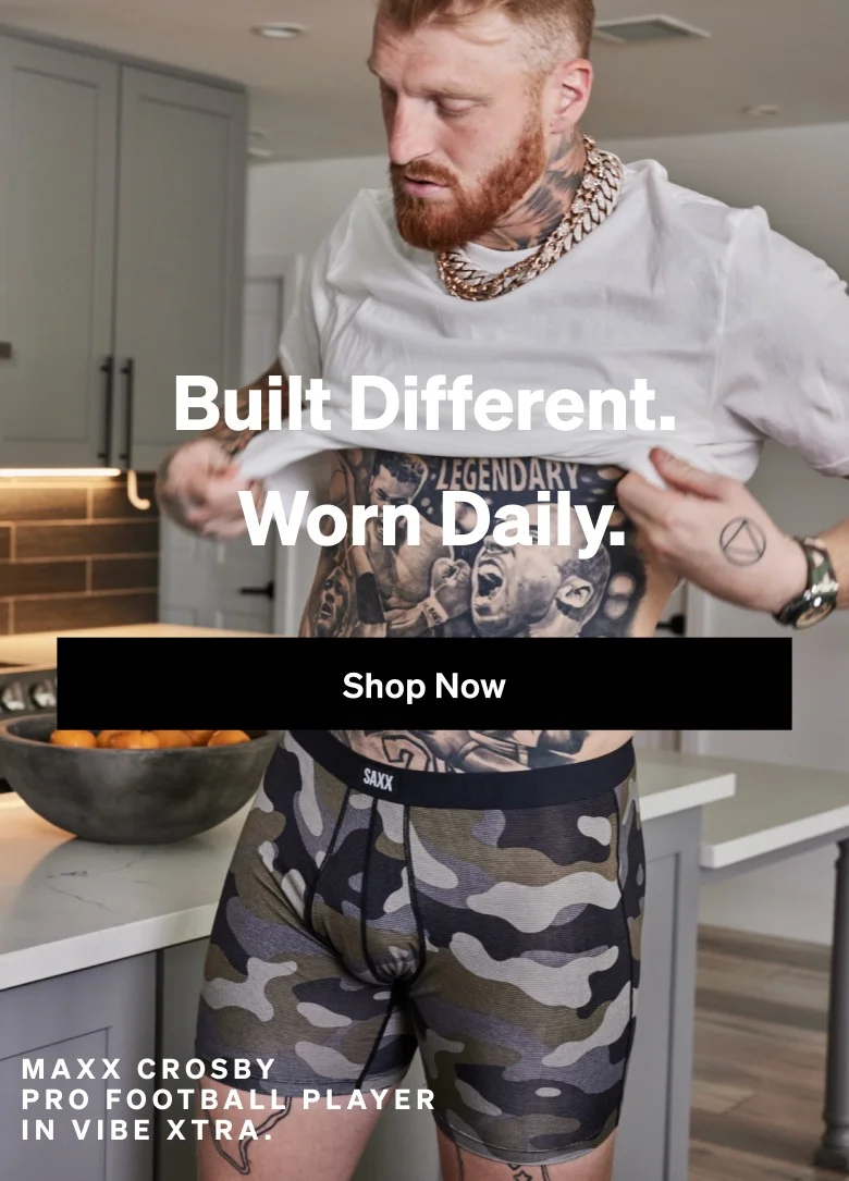Built different. Worn daily.