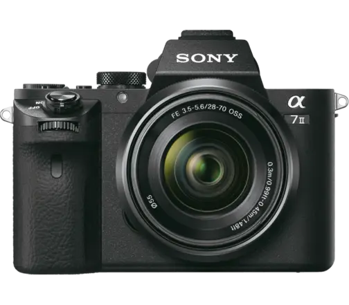 Sony Alpha 7 II - Full-frame Interchangeable Lens Camera & Lens Kit 24.2MP, 5FPS, Full HD 1080p ILCE7M2K