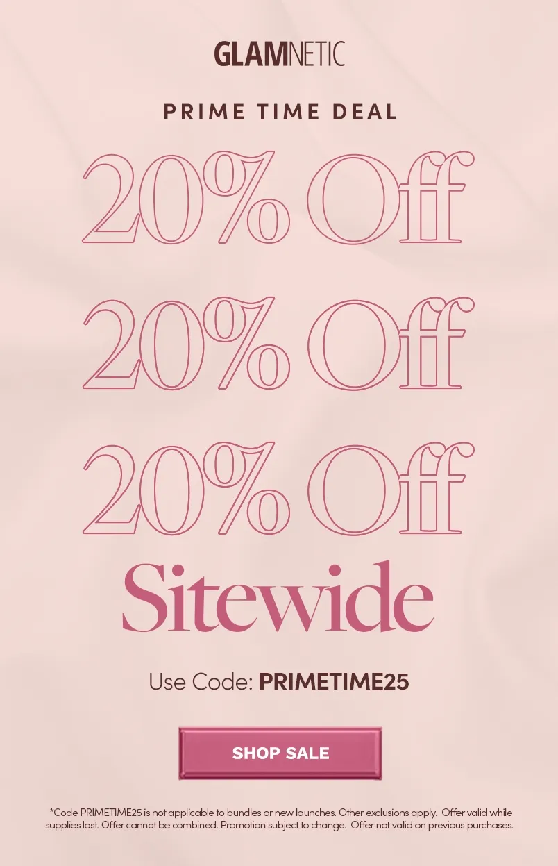 Shop 20% off Prime Time with the code PRIMETIME