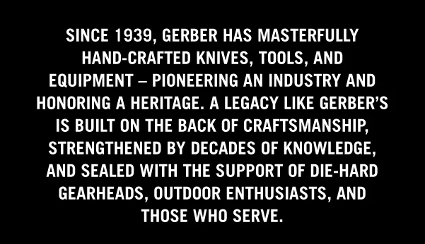 Gerber Gear legacy and brand copy Gerber Gear legacy and brand copy
