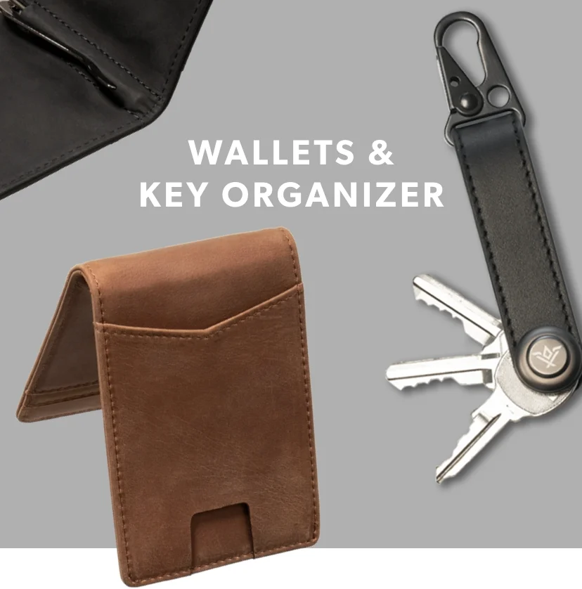 SHOP WALLETS & KEY ORGANIZER
