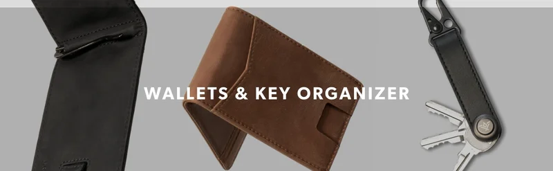 SHOP WALLETS & KEY ORGANIZER