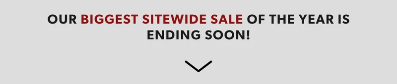 Shop our biggest sitewide sale of the year! At least 25% off everything, including previously discounted products for savings of up to 55% off.