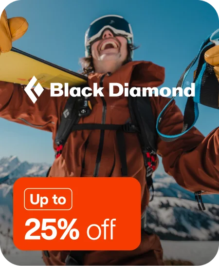 Up to 25% off Black Diamond