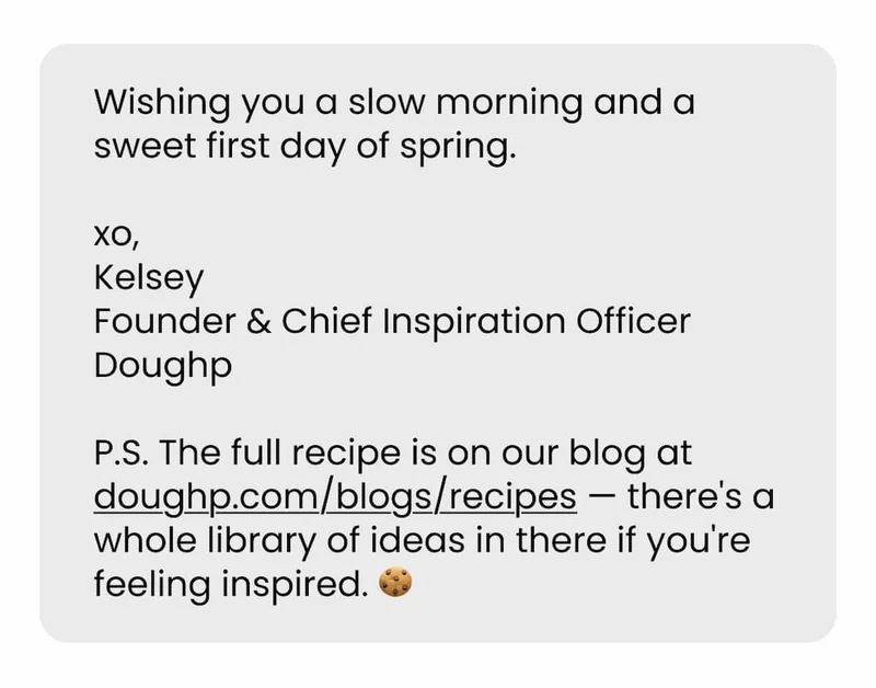 P.S. note from Kelsey with a link to the blog page for the cinnamood pancake recipe.