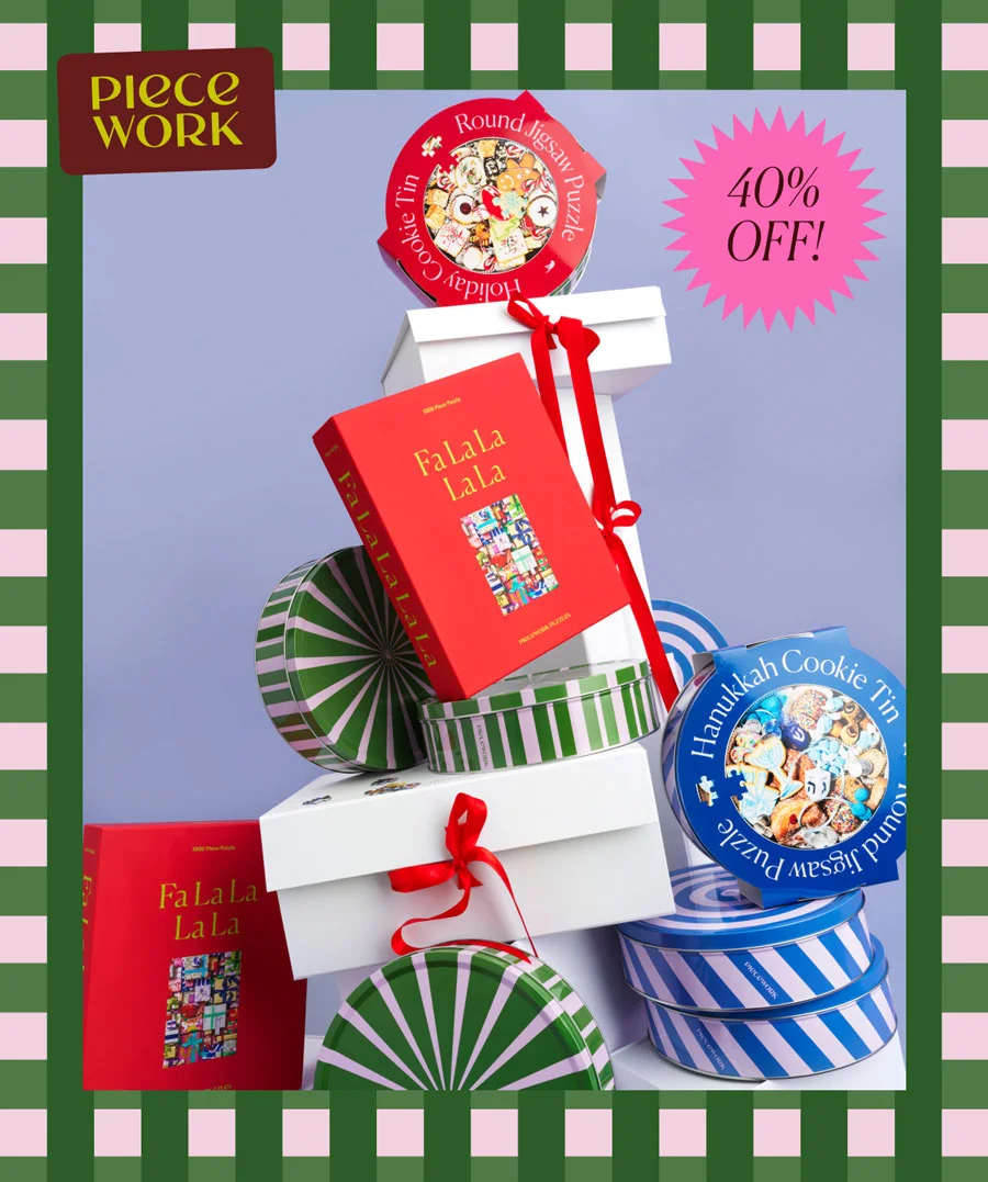 Piecework Puzzles - 40% Off Holiday Puzzles!